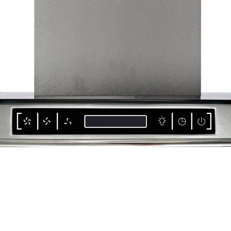 Island Mount Range Hood with LCD Display