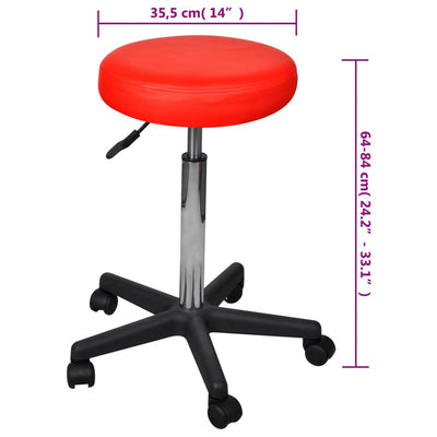 Office Stool red