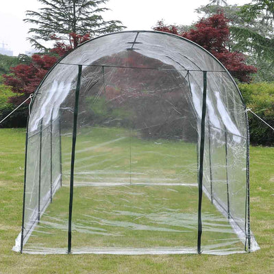 Outdoor Greenhouse Walk-in Portable Gardening Plant Hot House Backyard