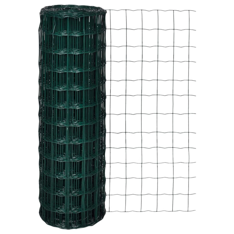 Euro Fence Steel 10 x 1.2 m Green