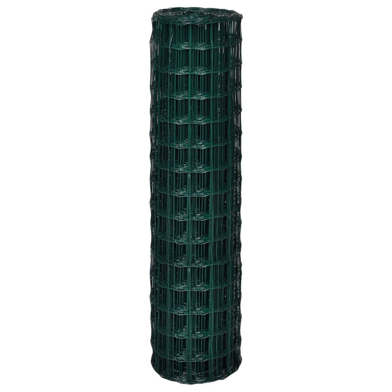 Euro Fence Steel 10 x 1.5 m Green