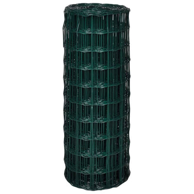 Euro Fence Steel 25x1.0 m Green