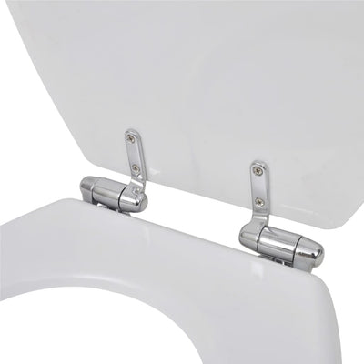 Toilet Seats with Soft Close Lids MDF White