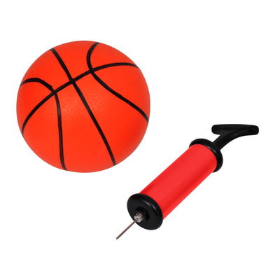 Indoor Mini Basketball Hoop Set with Ball and Pump