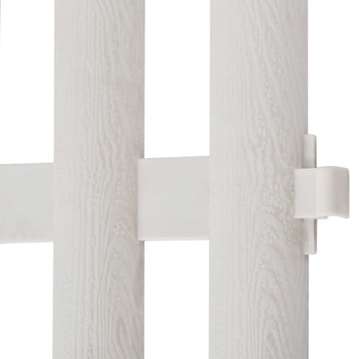 White Lawn Divider 17 pcs / 10 m