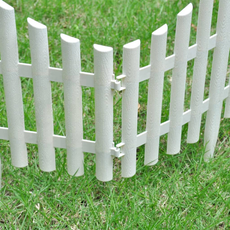 White Lawn Divider 17 pcs / 10 m