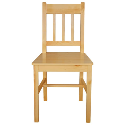 Dining Chairs 4 pcs Pinewood