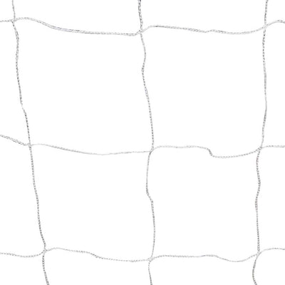 Football Goal with Net 182x61x122 cm Steel White