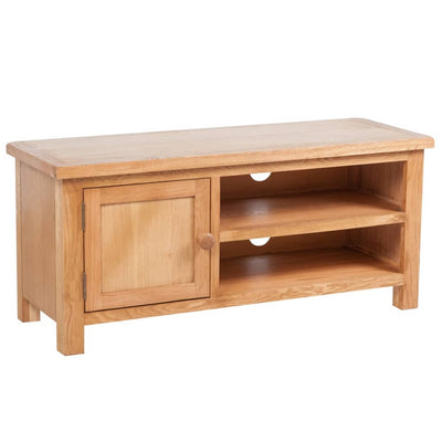 TV Cabinet 103 x 36 x 46 cm Solid Oak Wood