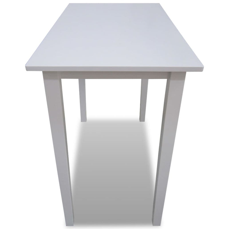 Wooden Bar Table White