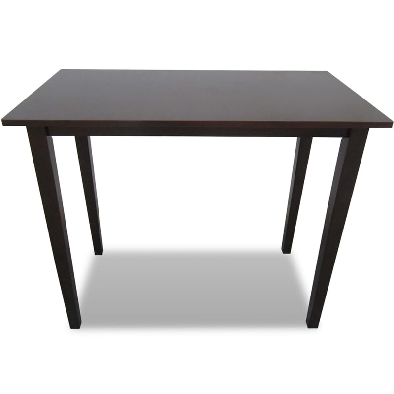 Wooden Bar Table Brown