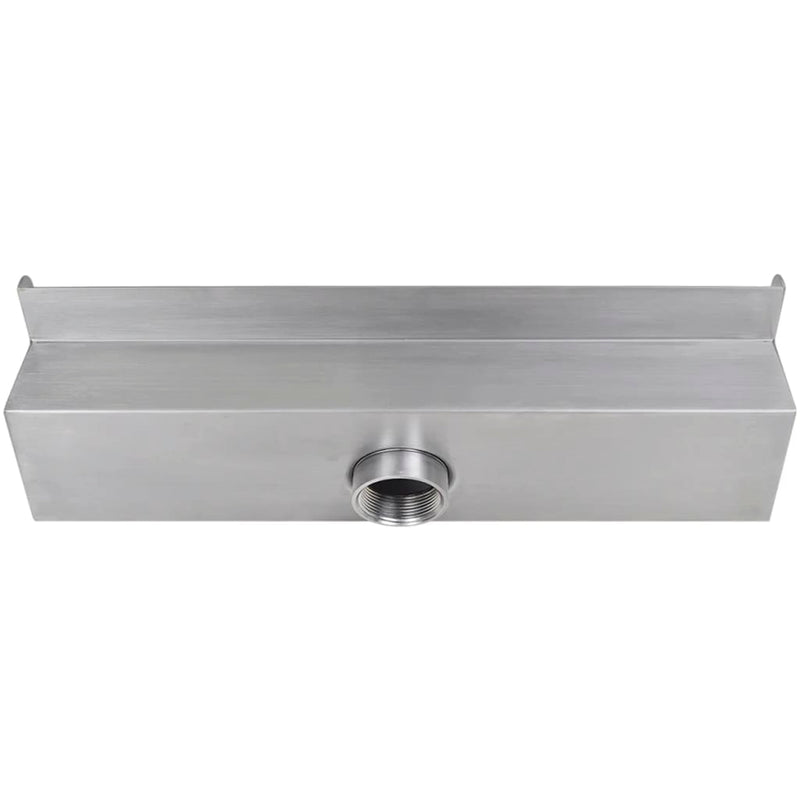 Rectangular Waterfall Pool Fountain Stainless Steel 45 cm