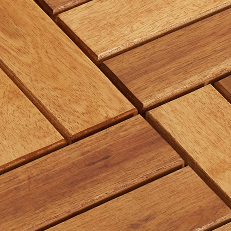 Decking Tiles 30 x 30 cm Acacia Set of 20