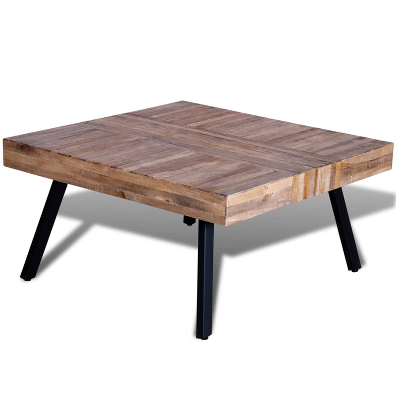 Coffee Table Square Reclaimed Teak Wood