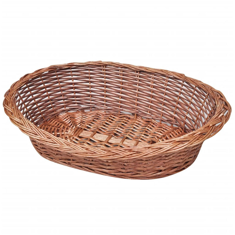 Willow Dog Basket/Pet Bed Natural 69 cm