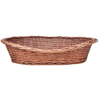 Willow Dog Basket/Pet Bed Natural 69 cm