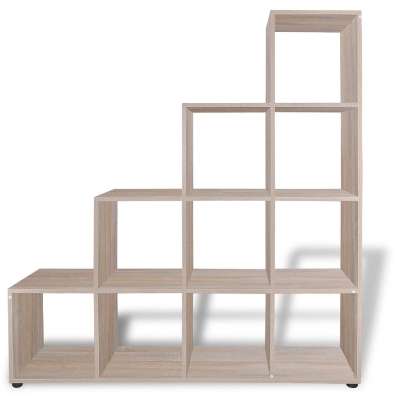 Staircase Bookcase/Display Shelf 142 cm Oak