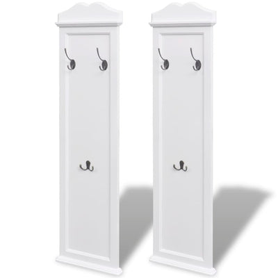 Coat Racks 2 pcs White