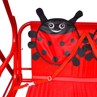 Kids Swing Seat Red