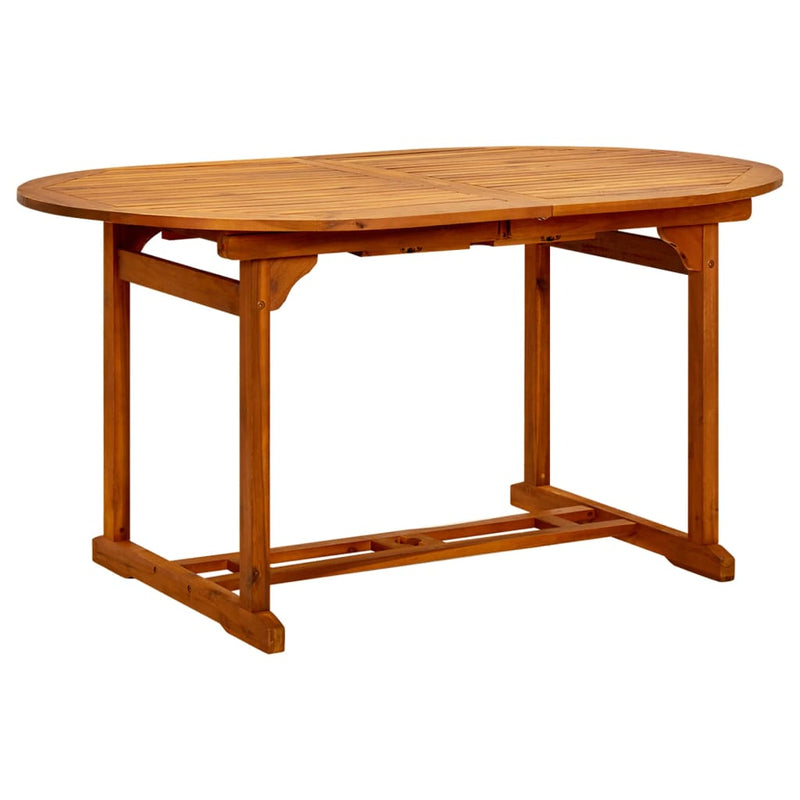 Garden Table 200x100x75 cm Solid Wood Acacia