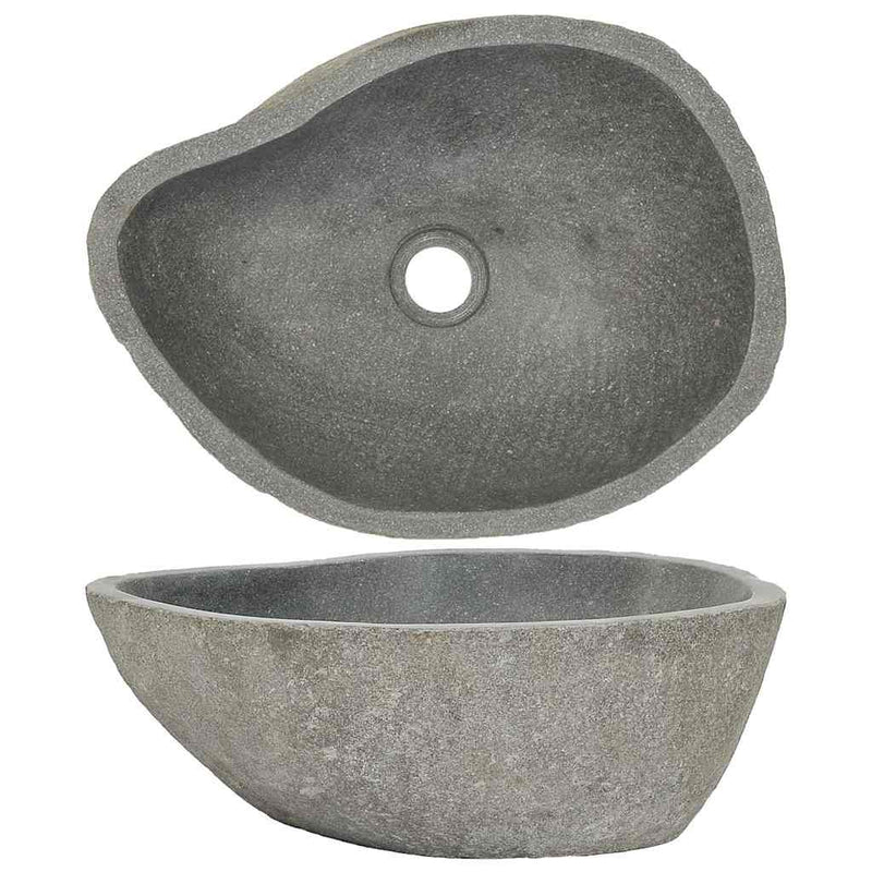 Basin River Stone Oval (36-46)x(29-36) cm