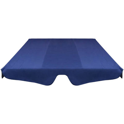 Replacement Canopy for Garden Swing Blue 226x186 cm