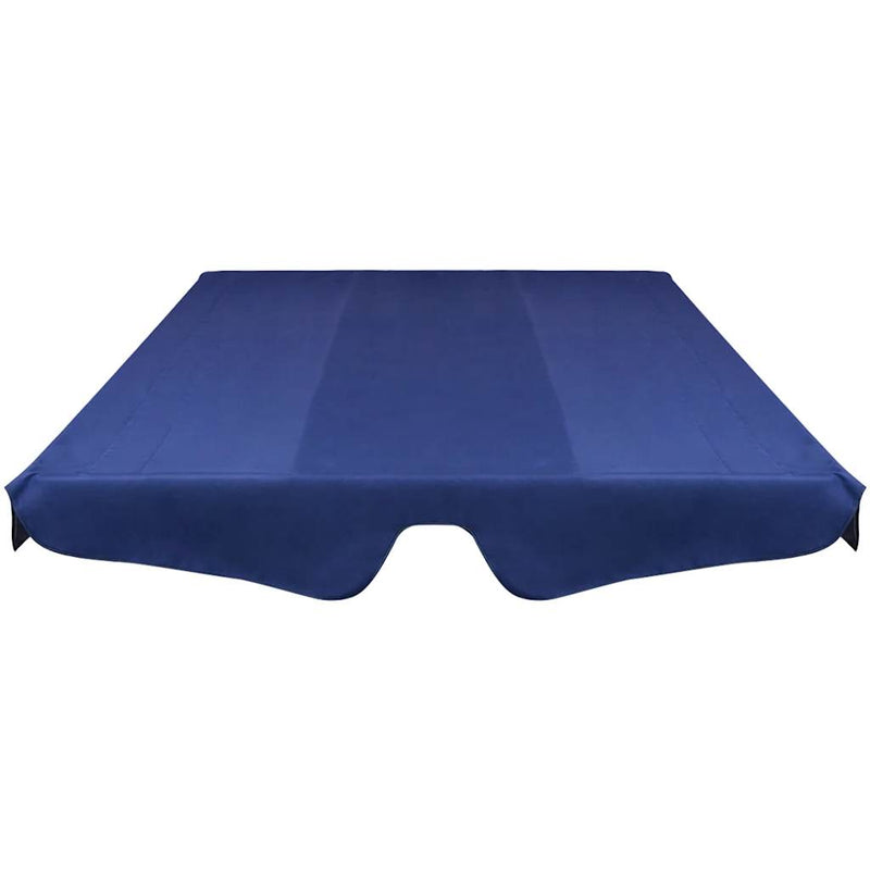 Replacement Canopy for Garden Swing Blue 226x186 cm