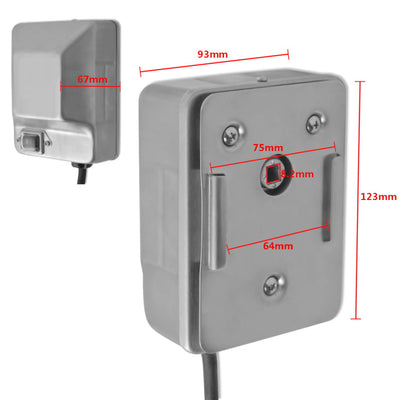 BBQ Rotisserie Spit Motor Stainless Steel 4 W