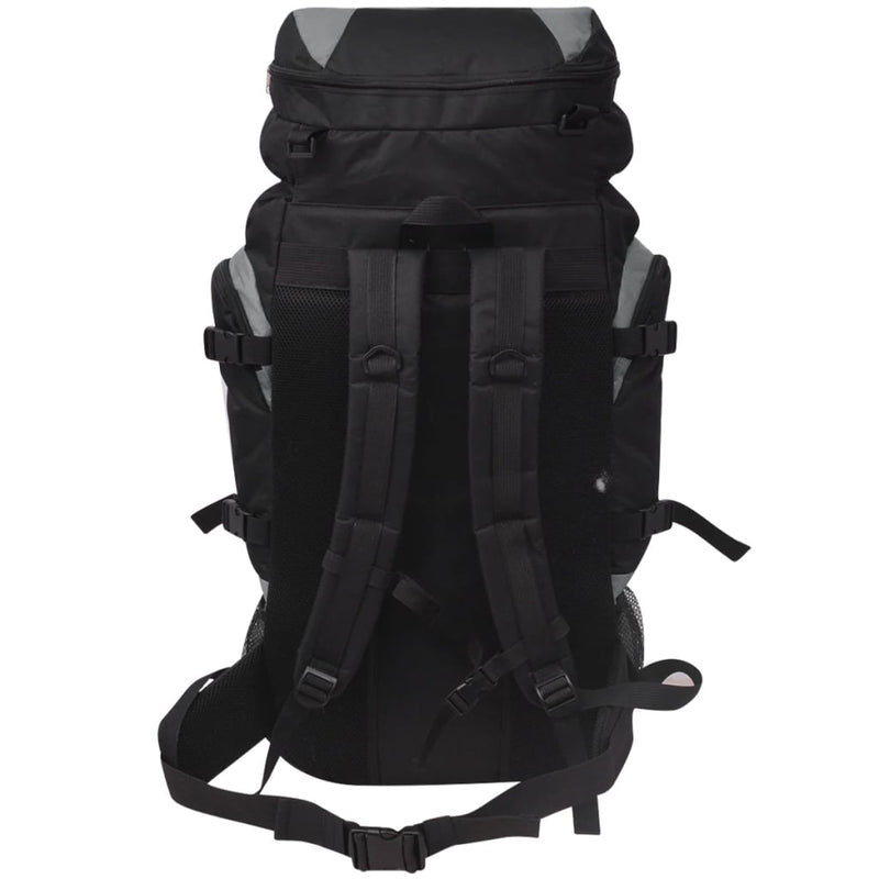 Hiking Backpack XXL 75 L Black and Grey