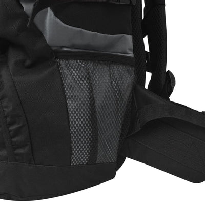 Hiking Backpack XXL 75 L Black and Grey