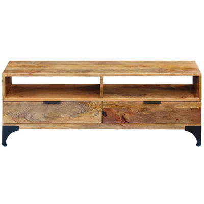 TV Stand Mango Wood 120x35x45 cm