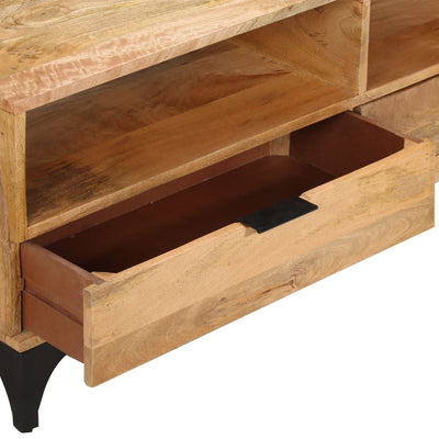 TV Stand Mango Wood 120x35x45 cm