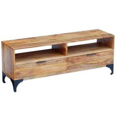 TV Stand Mango Wood 120x35x45 cm