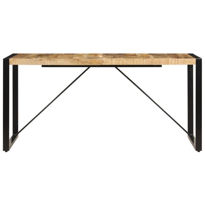 Dining Table 160x80x75 cm Solid Mango Wood