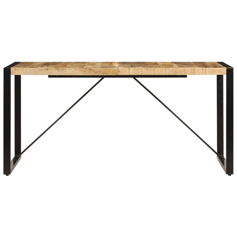 Dining Table 160x80x75 cm Solid Mango Wood