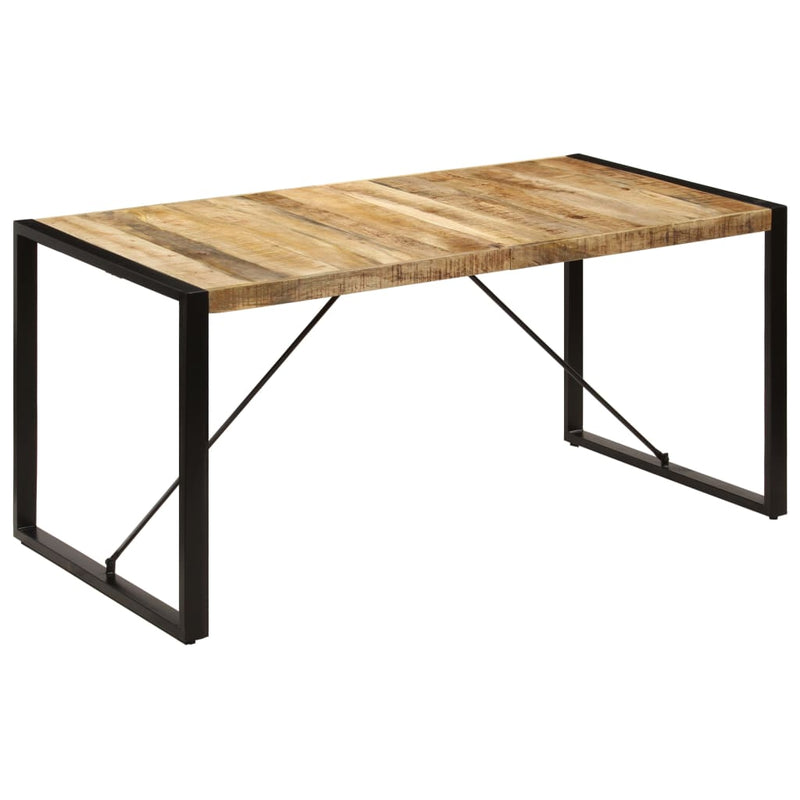 Dining Table 160x80x75 cm Solid Mango Wood