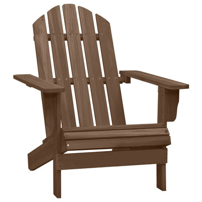 Garden Chair Wood Brown