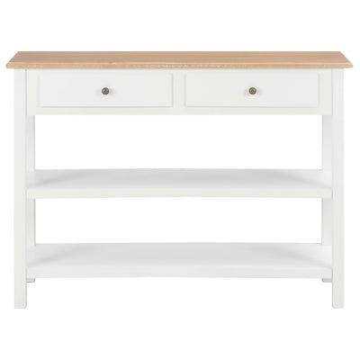 Sideboard White 110x35x80 cm MDF