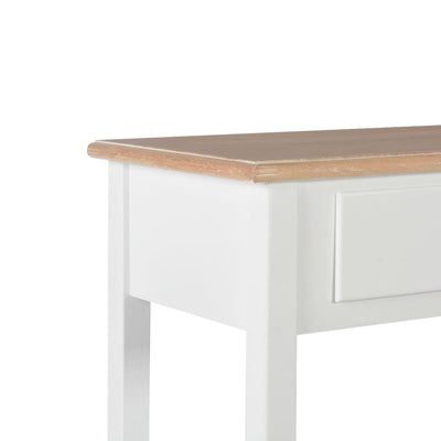 Sideboard White 110x35x80 cm MDF