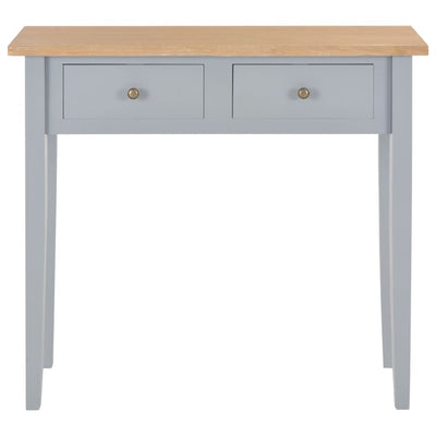 Dressing Console Table Grey 79x30x74 cm Wood