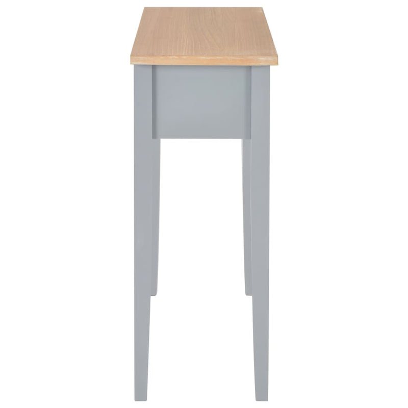 Dressing Console Table Grey 79x30x74 cm Wood