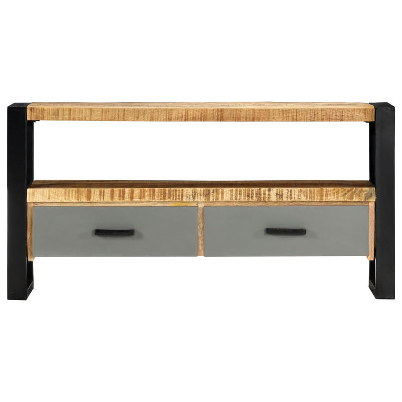 TV Cabinet 100x30x50 cm Solid Mango Wood