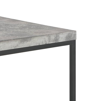 Coffee Table 75x75x38 cm Concrete Look