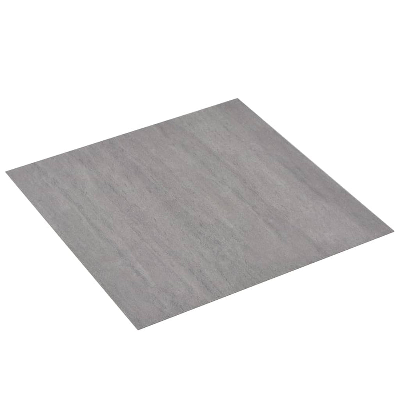 Self-adhesive PVC Flooring Planks 5.11 m? Grey Stippled