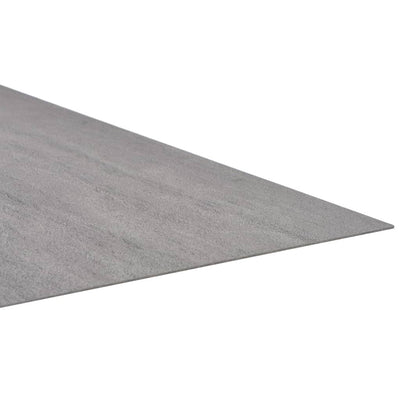 Self-adhesive PVC Flooring Planks 5.11 m? Grey Stippled