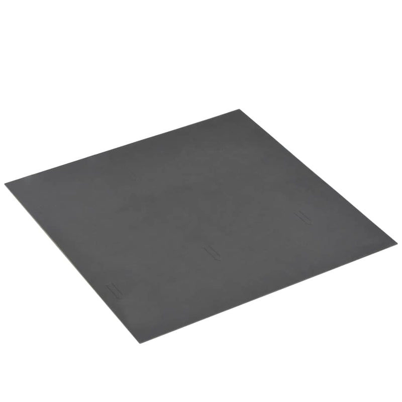 Self-adhesive PVC Flooring Planks 5.11 m? Black with Pattern