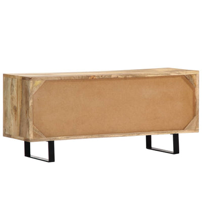 TV Cabinet 90x30x40 cm Solid Mango Wood