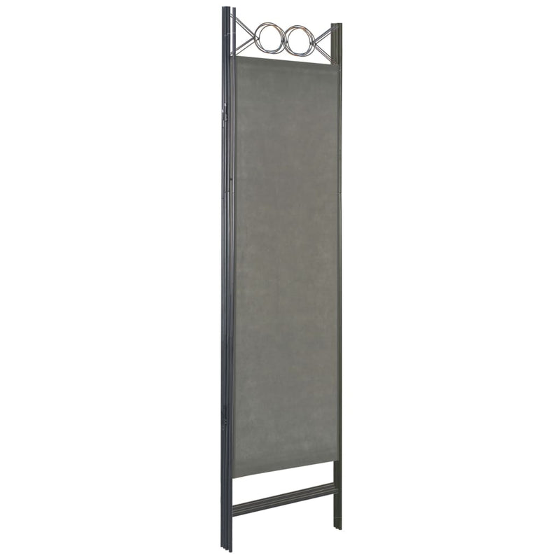 4-Panel Room Divider Anthracite 160x180 cm