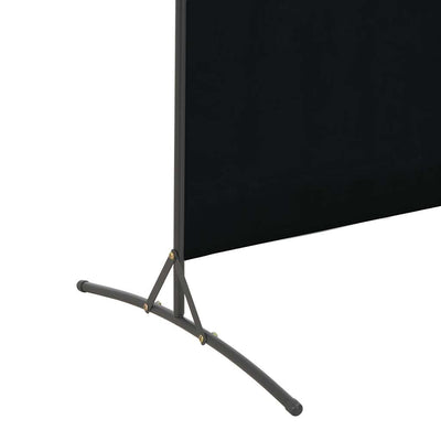 1 Panel Room Divider Black 175x180 cm