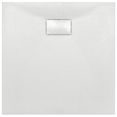 Shower Base Tray SMC White 80x80 cm